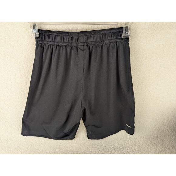 ADIDAS CLIMALITE Size M Boys Black Stretch Waist Athletic Running Shorts 331168 - Picture 4 of 9